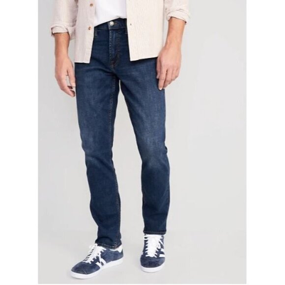 Old Navy Slim 360° Tech Stretch Performance Jeans Mens Size 44x32 NWT Denim - Picture 2 of 16